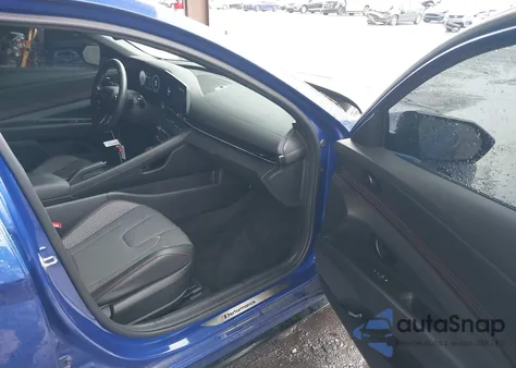 2024 Hyundai Elantra N Line из США, поврежденный, VIN KMHLR4DF8RU813273